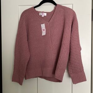 Girls XL v- neck sweater